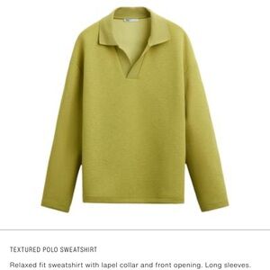 Zara V-Neck Sweater in Light Olive